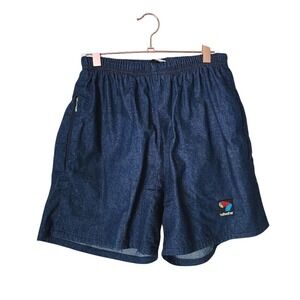 Vintage BELLWETHER Cycling‎ Shorts USA Made Blue gorpcore normcore athletic S